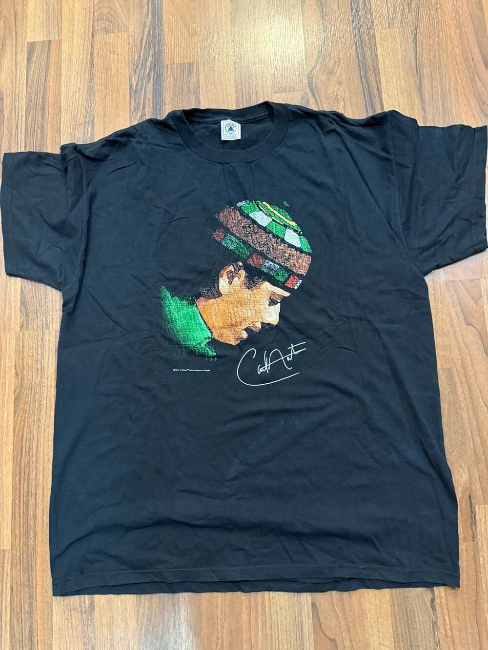 Delta Carlos Santana Supernatural Tour T-Shirt Size XL Black